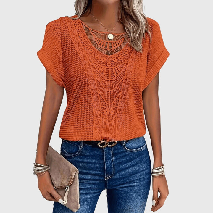 Perła | Elegancka Bluzka w Stylu Ibiza