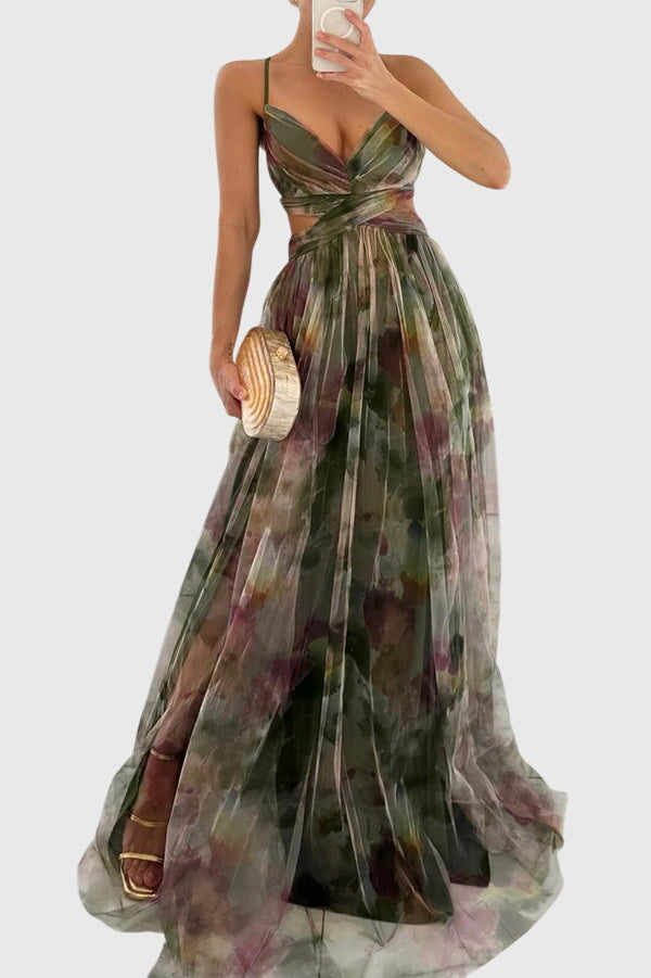 Giselle | Kwiatowa Sukienka Maxi
