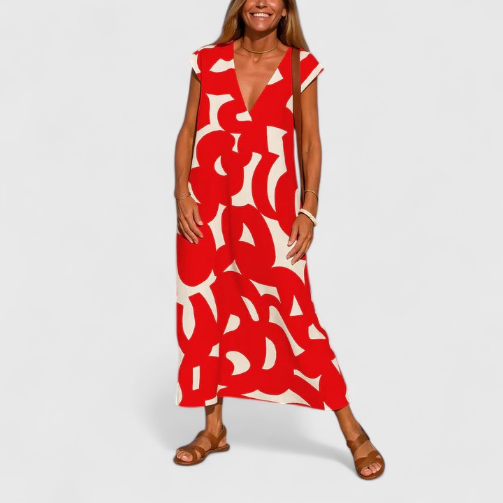 Lysandra | Wyrafinowana Sukienka Maxi