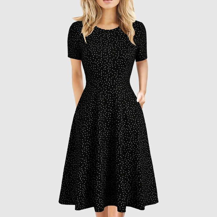 Evelyn Quinn | Retro Sukienka Letnia A-Linia