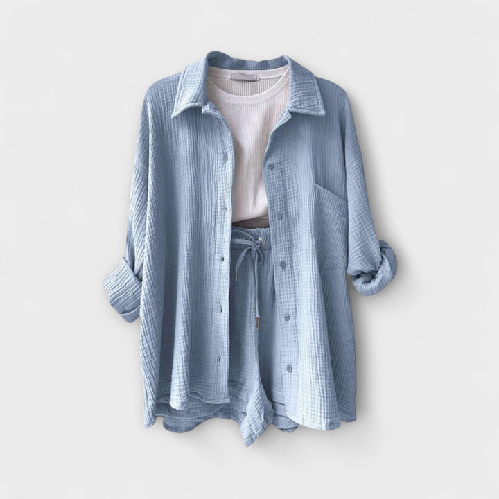 Roselina | Elegancki Top i Spodnie