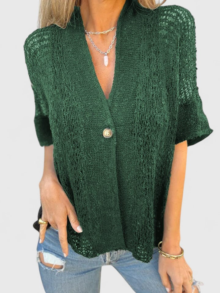 Calista | Elegancka Dzianinowa Koszula
