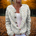 Michelle | Wiosenny Kardigan Artystyczny
