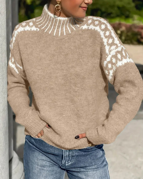 Liv | Elegancki Sweter Dzianinowy