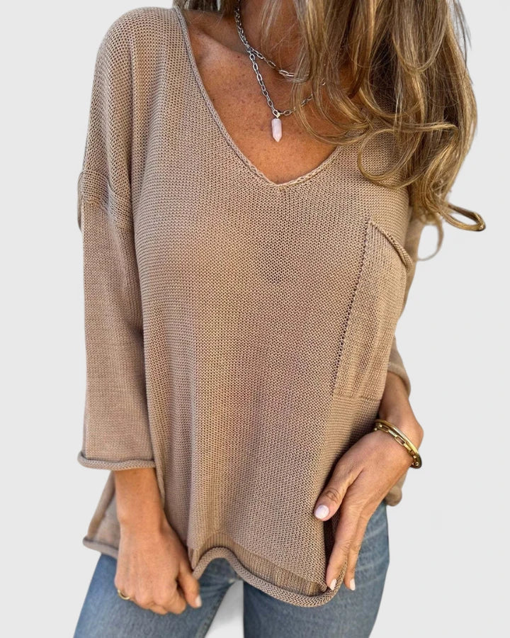 Lyzzarah | Wygodny Top