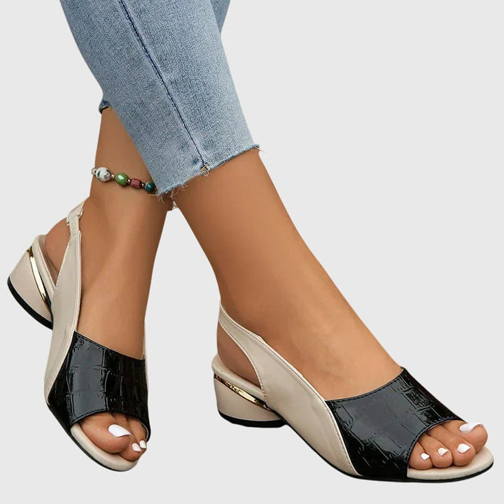 Whitney | Eleganckie Skórzane Sandały