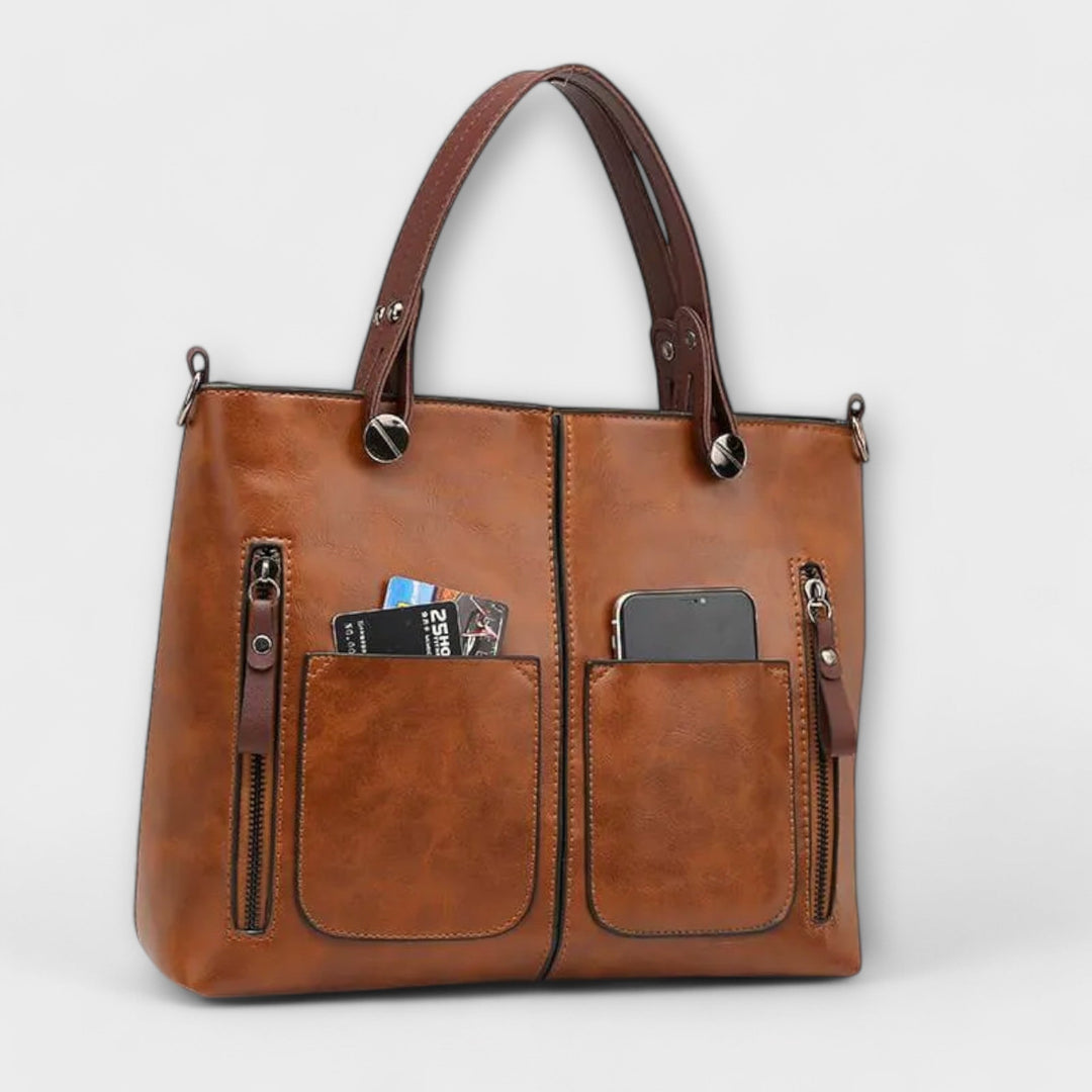 Lora - Elegancka Skórzana Torba