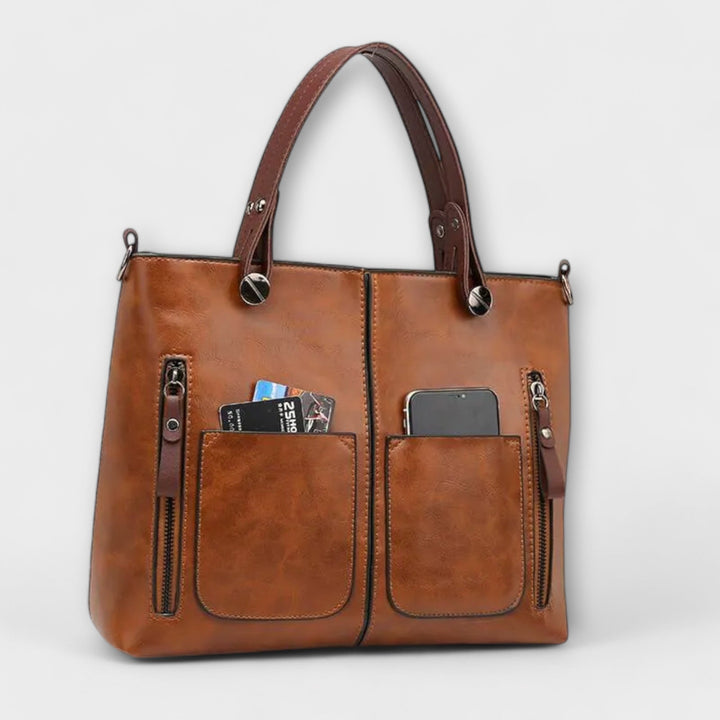 Lora - Elegancka Skórzana Torba