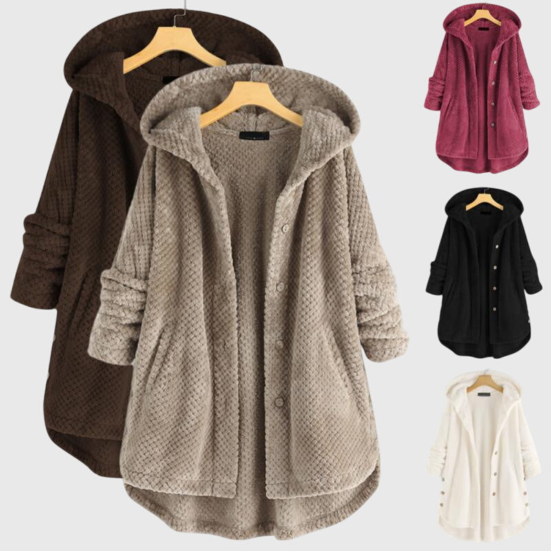 Franca - Kurtka Fleece z Kapturem