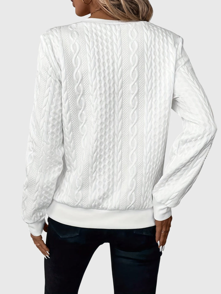 Nora | Sweter z Zamkiem