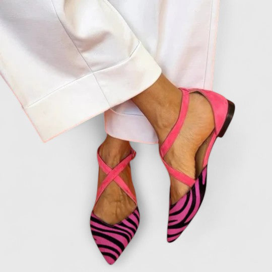 Khreysa | Elegancka Baletka z Paseczkami