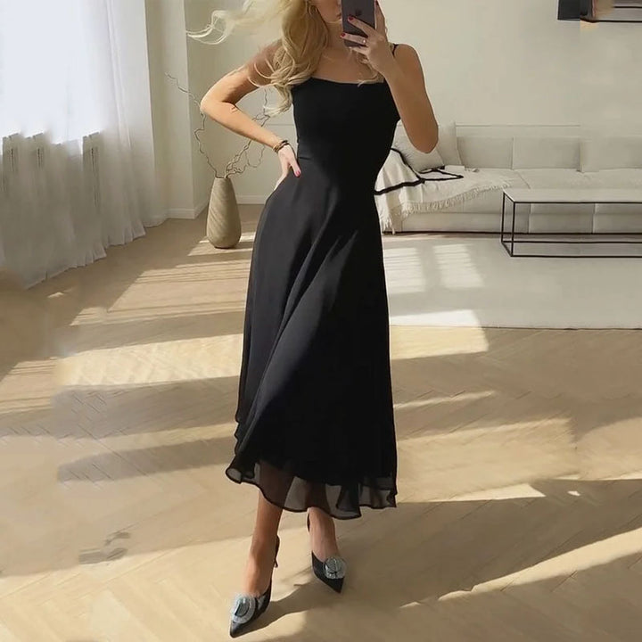 Hannah | Elegancka Sukienka Midi na Wesele dla Kobiet