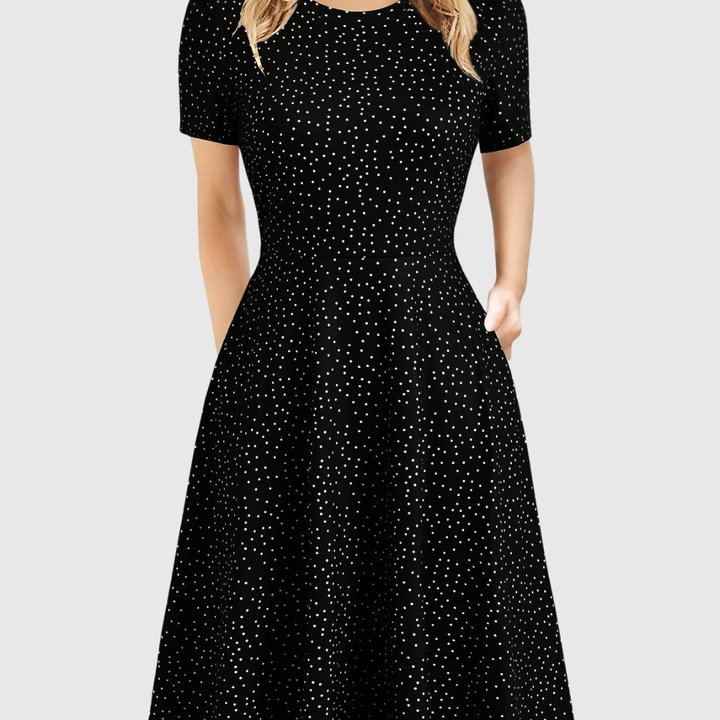 Evelyn Quinn | Retro Sukienka Letnia A-Linia