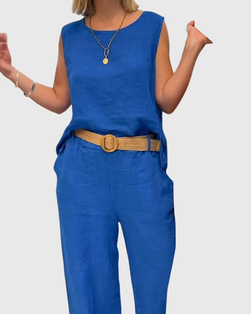 Lenila | Boho Dwuczęściowy Zestaw