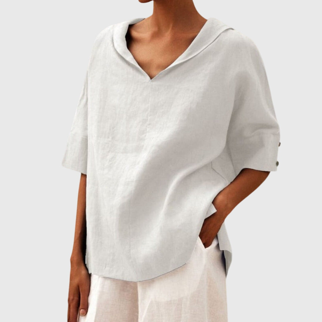 Joanna | Casual Loose-Fit Bluzka