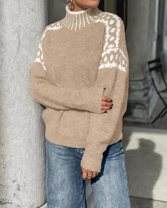 Liv | Elegancki Sweter Dzianinowy