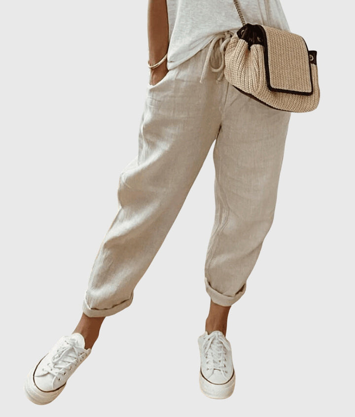 Madeline | Eleganckie Spodnie Letnie