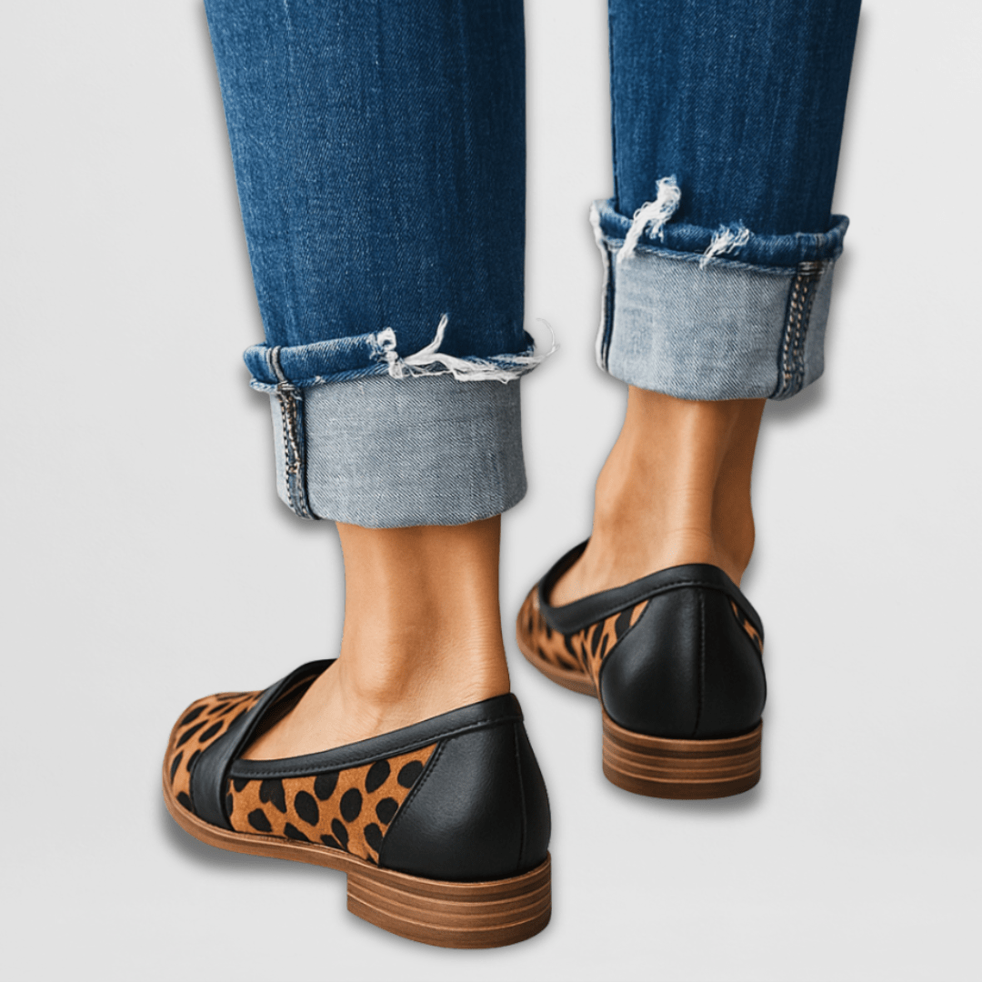 Helen | Ortopedyczne miękkie zamszowe loafersy