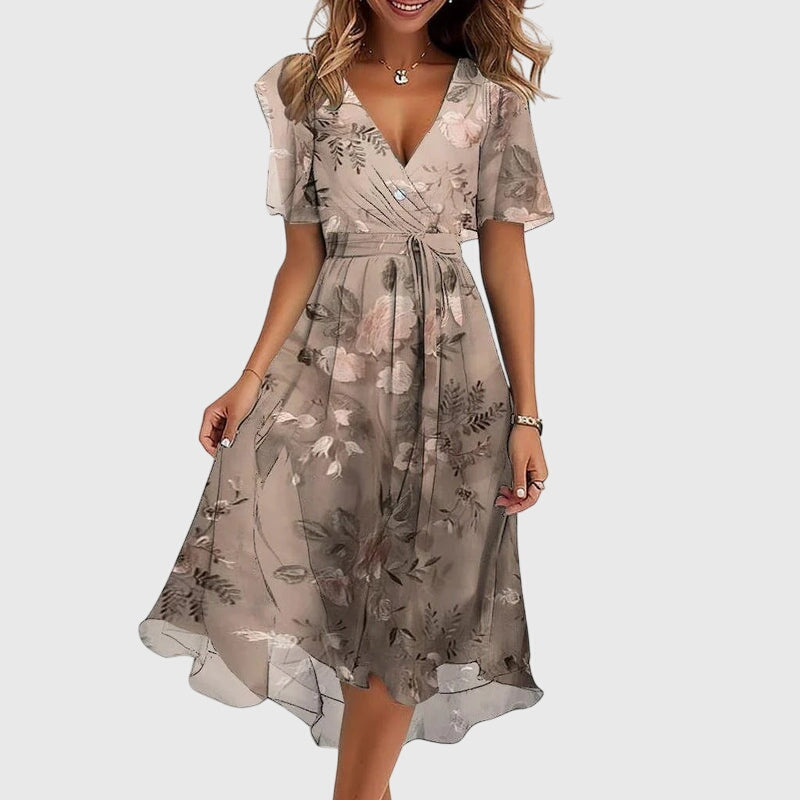 Catalina | Elegancka Midi Sukienka