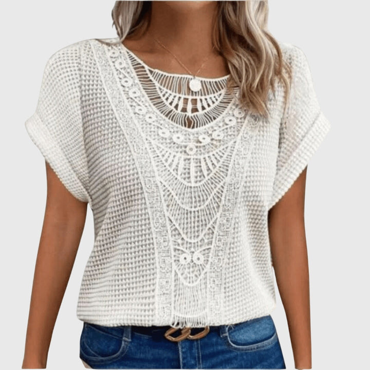 Perła | Elegancka Bluzka w Stylu Ibiza