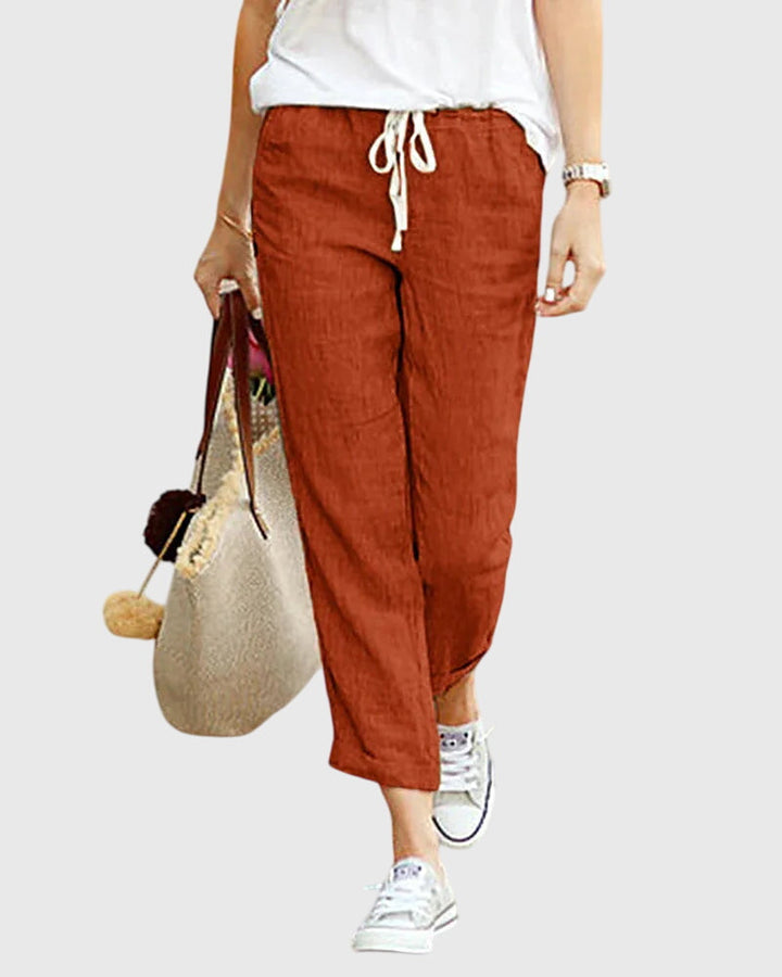 Zanra | Eleganckie Spodnie Letnie