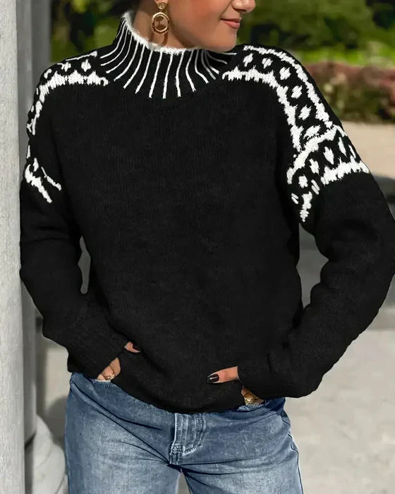 Liv | Elegancki Sweter Dzianinowy