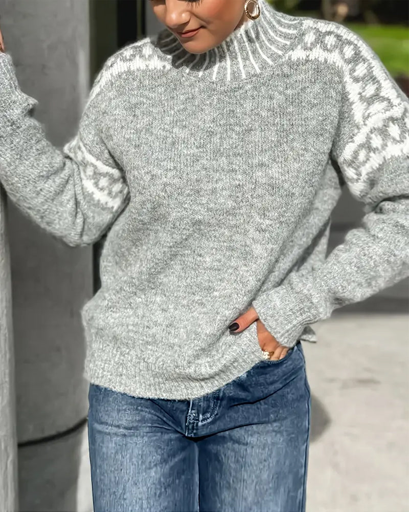 Liv | Elegancki Sweter Dzianinowy