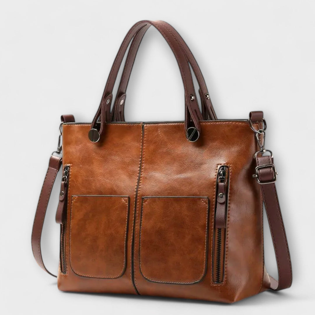 Lora - Elegancka Skórzana Torba
