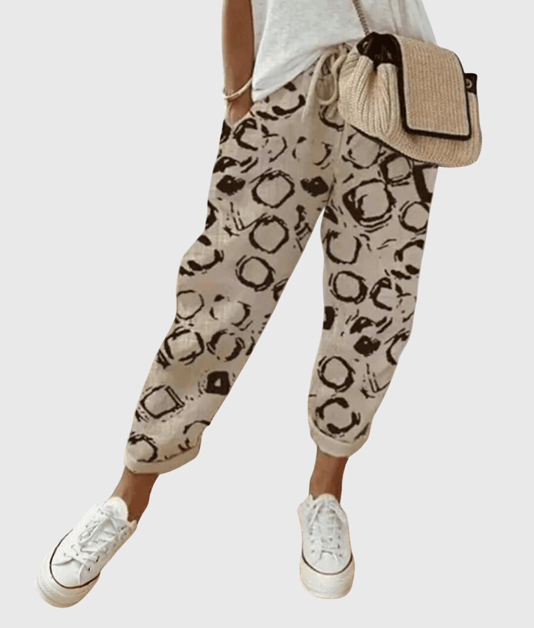 Madeline | Eleganckie Spodnie Letnie
