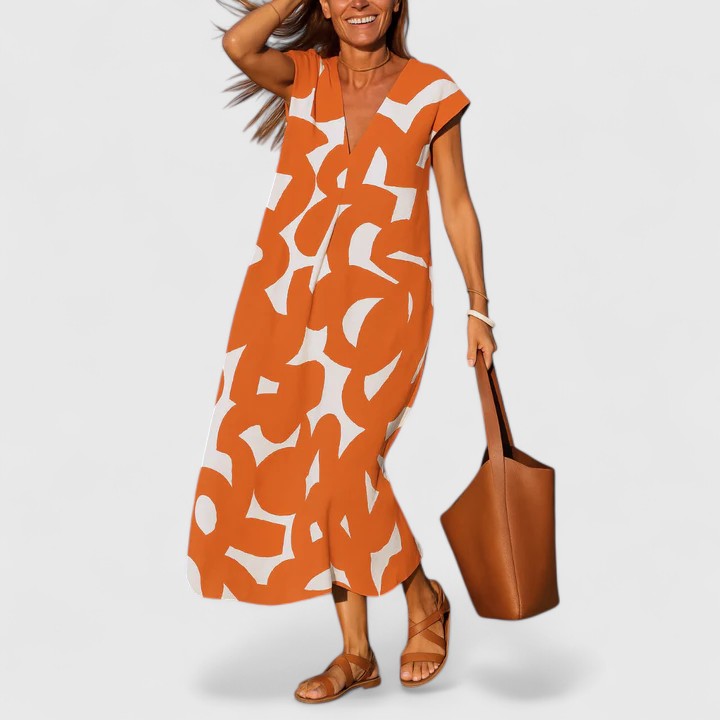 Lysandra | Wyrafinowana Sukienka Maxi
