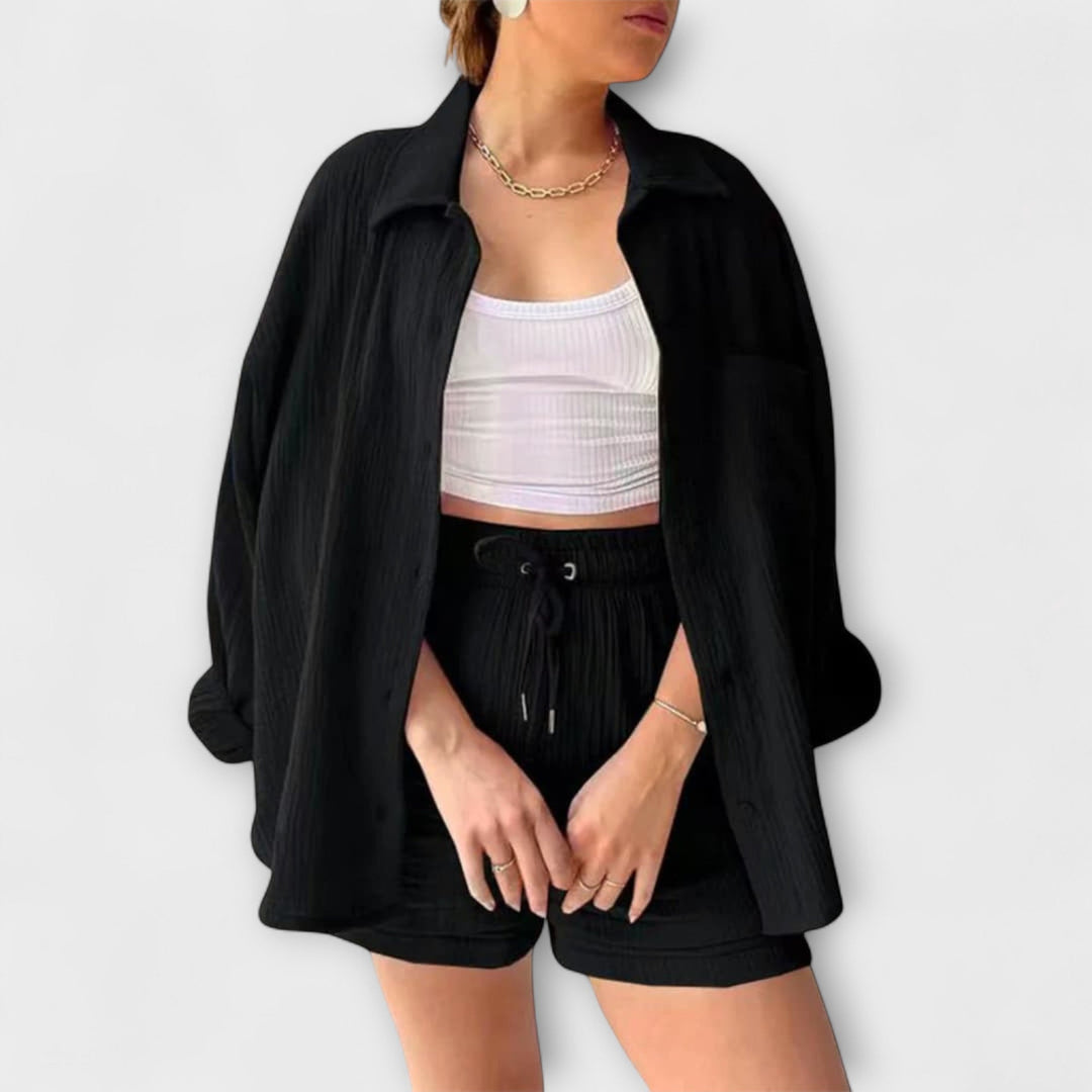 Roselina | Elegancki Top i Spodnie
