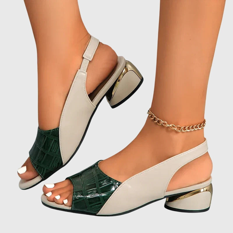 Whitney | Eleganckie Skórzane Sandały