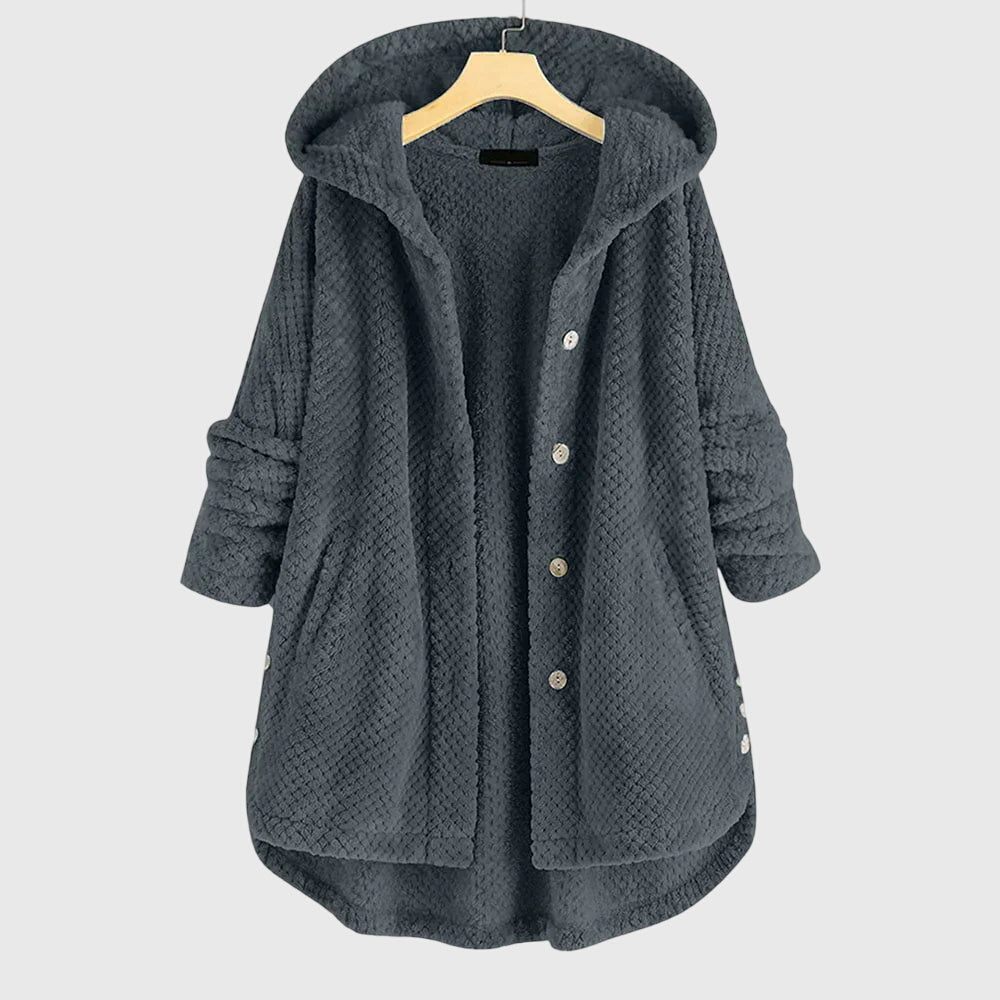 Franca - Kurtka Fleece z Kapturem