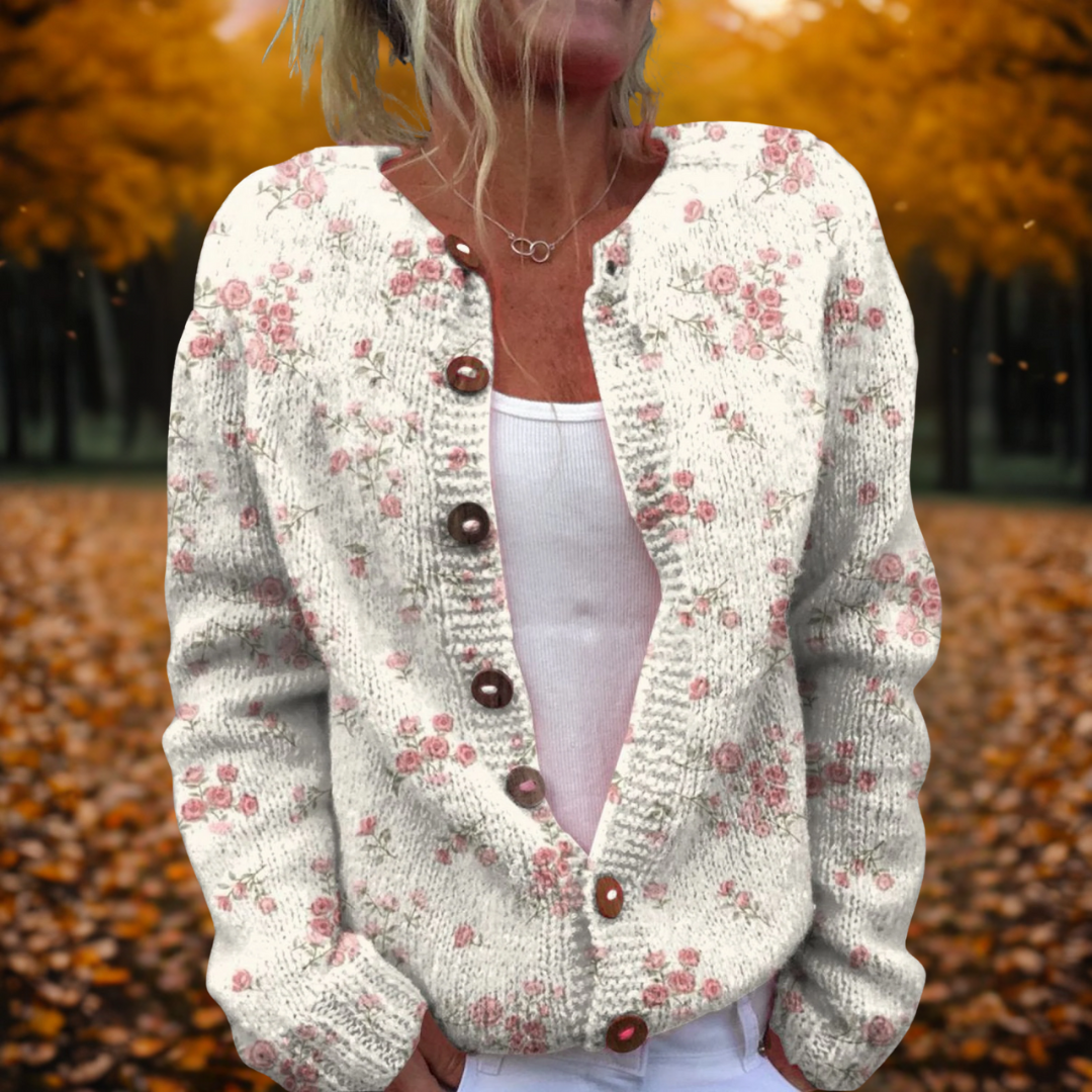 Stella | Różowy Kardigan