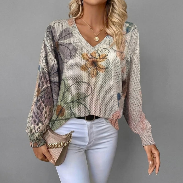 Aubrielynn | Wygodny Sweter