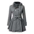 Claudia | Płaszcz Trench w Stylu Vintage