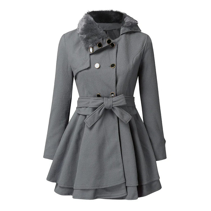 Claudia | Płaszcz Trench w Stylu Vintage
