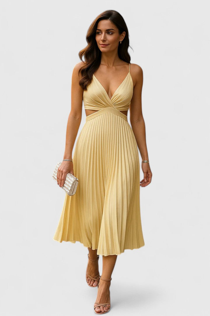 Karen | Elegancka Sukienka Bez Rękawów
