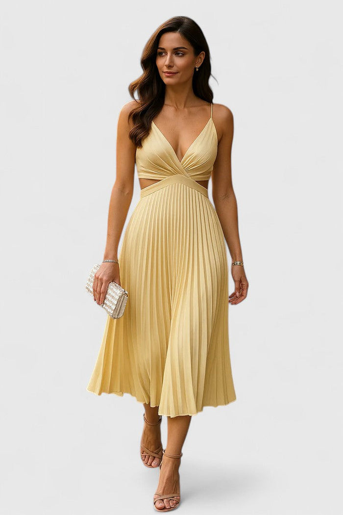 Karen | Elegancka Sukienka Bez Rękawów