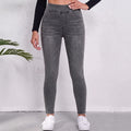 Eleanor | Damskie Jeansy Slim Fit W Wysokim Stanem