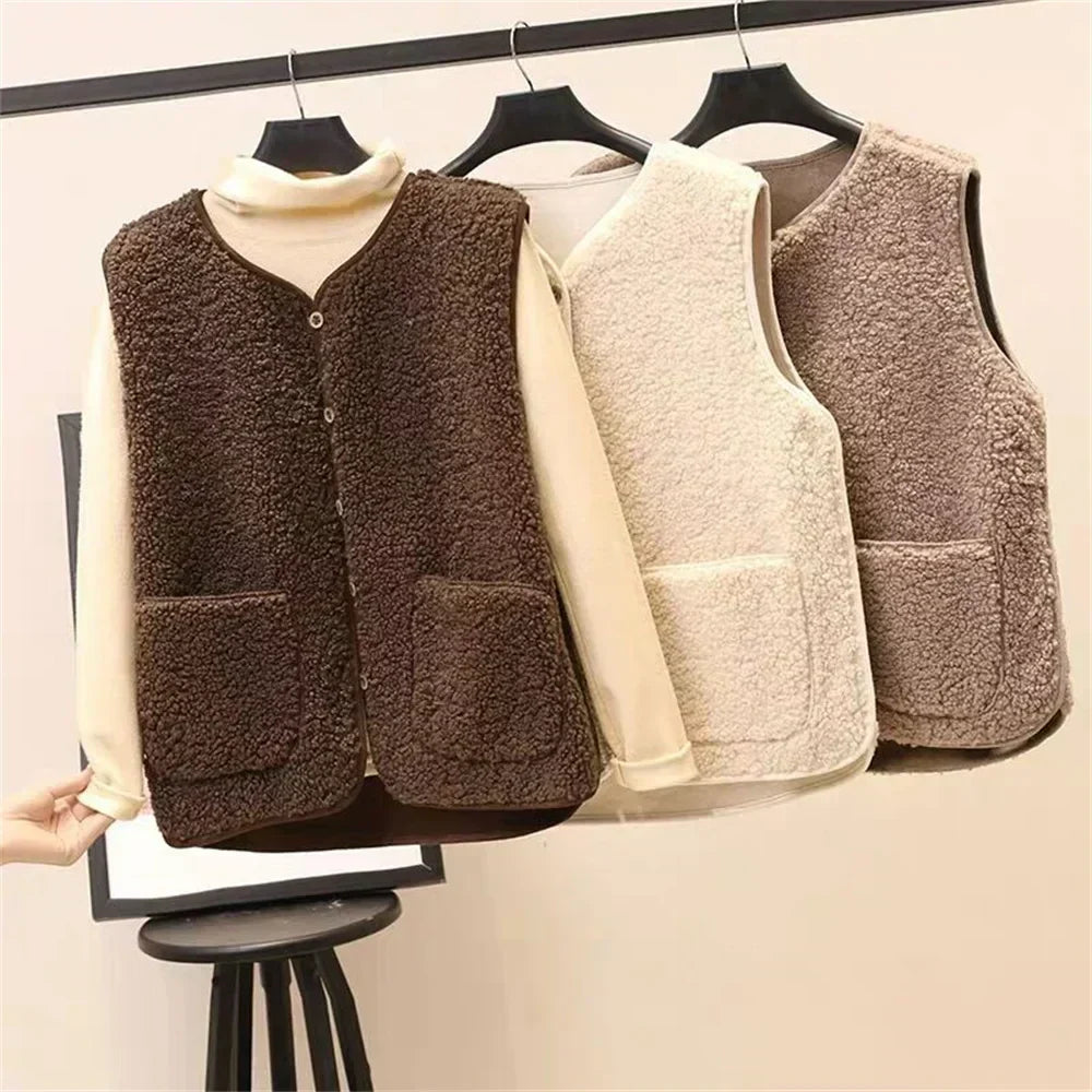 Faye | Luksusowa Kamizelka Fleece