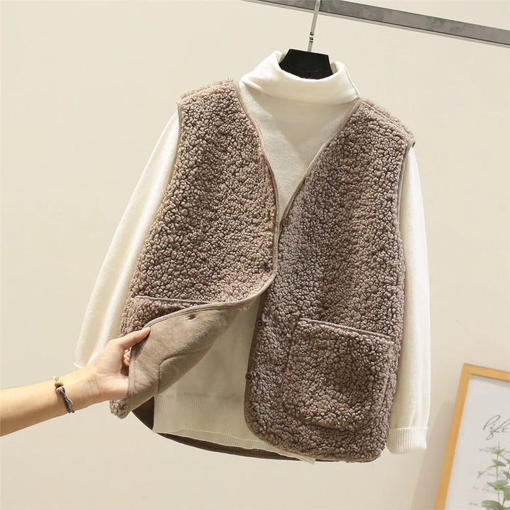 Faye | Luksusowa Kamizelka Fleece
