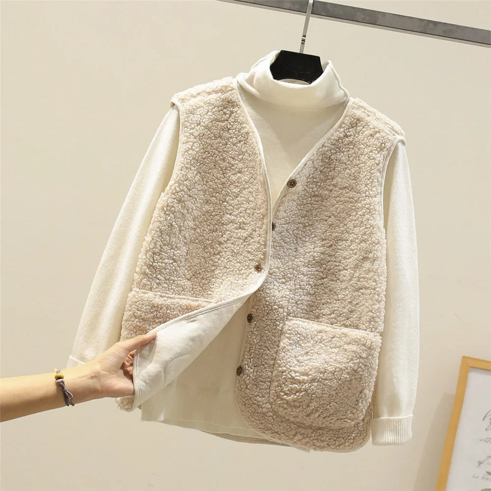 Faye | Luksusowa Kamizelka Fleece