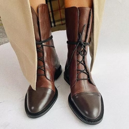 Lisa | Stylowe, Wygodne Skórzane Botki