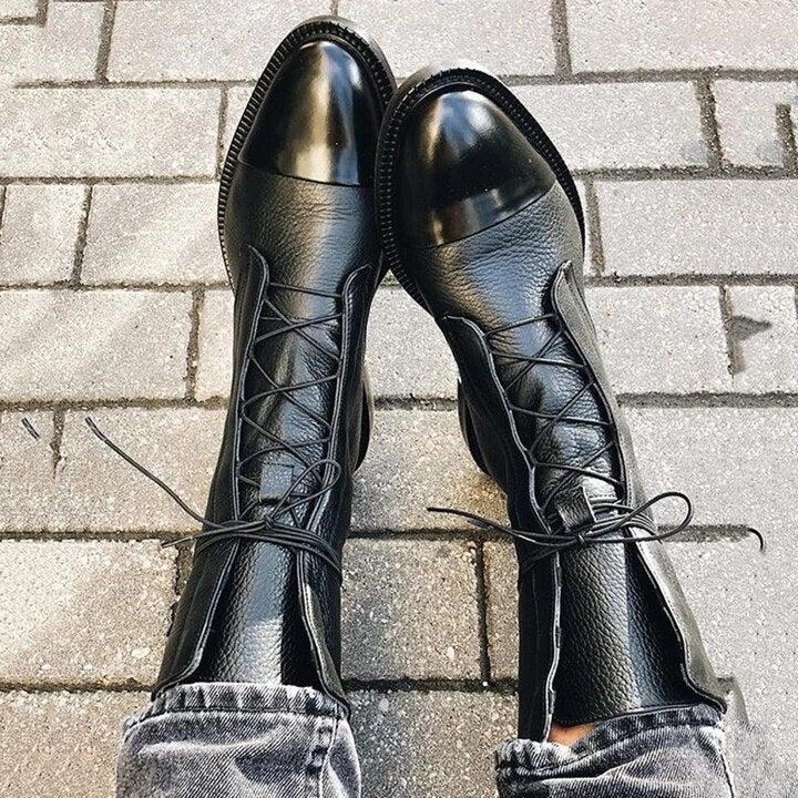 Lisa | Stylowe, Wygodne Skórzane Botki