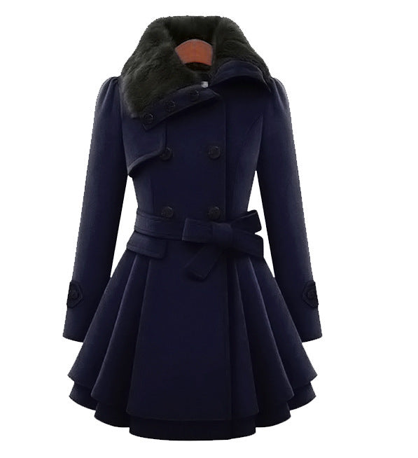 Claudia | Płaszcz Trench w Stylu Vintage