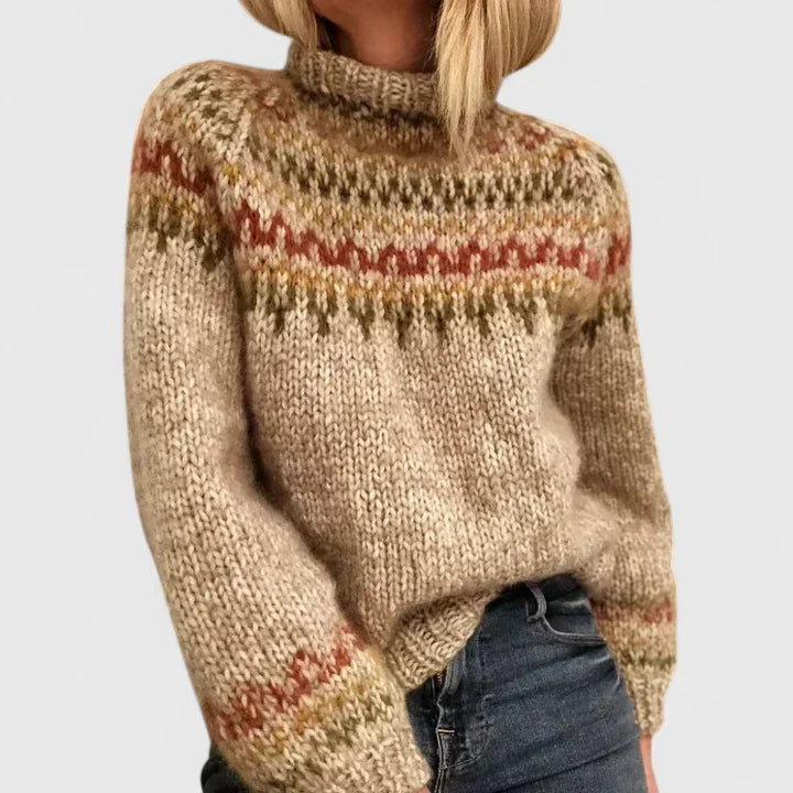 Corinthya | Wyrafinowany Sweter