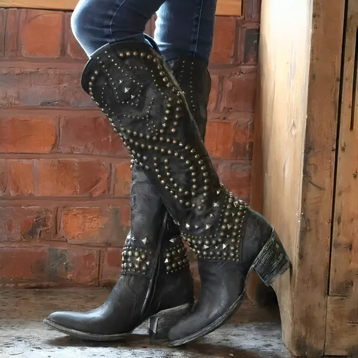 Monroe | Western Kozaki do Kolan