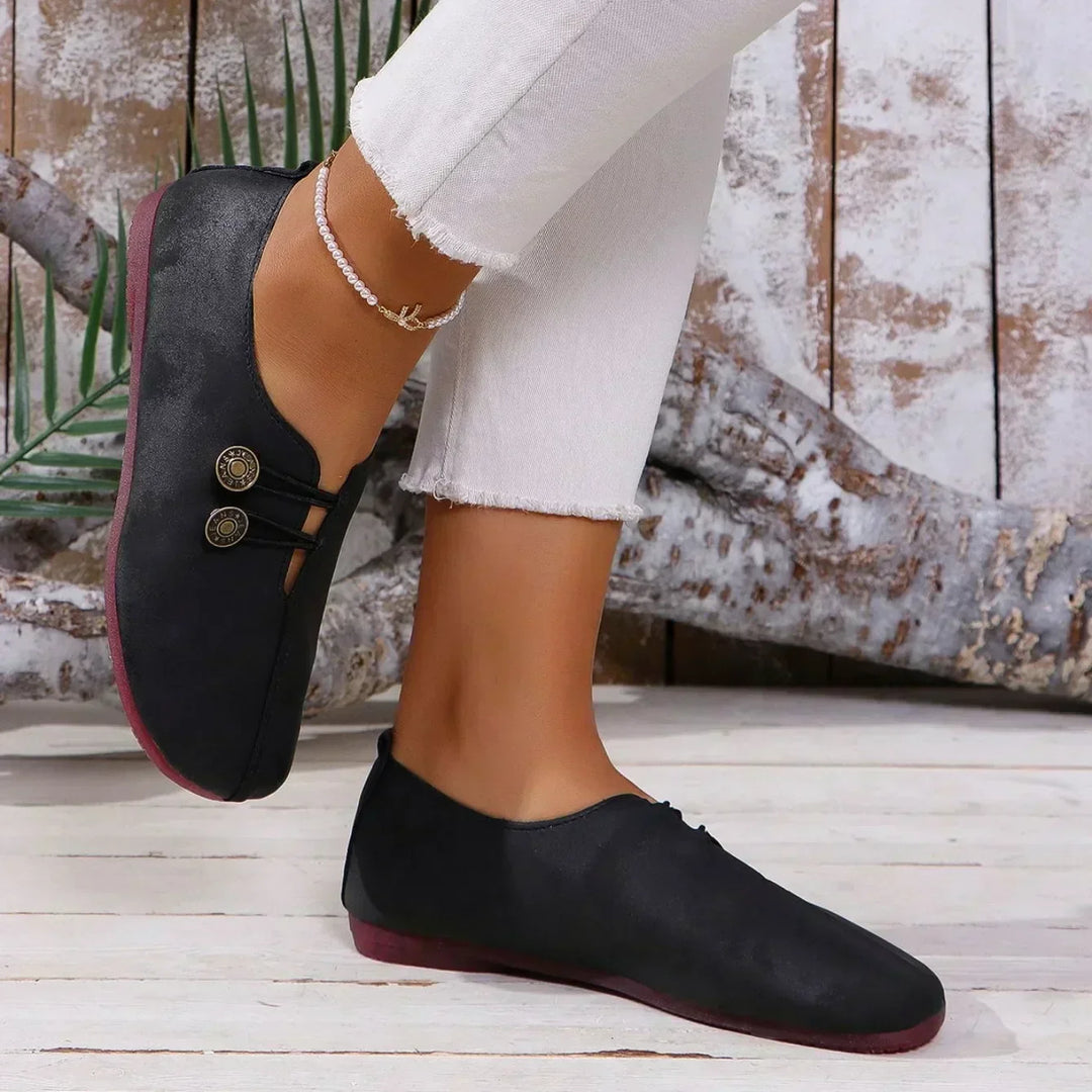 Jaimy | Miękkie zamszowe loafersy damskie