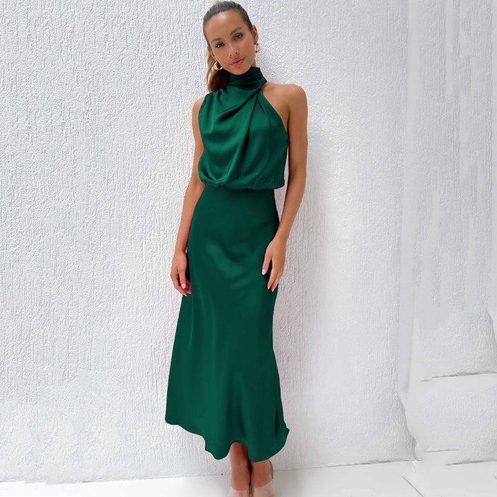 Faith | Elegancka Sukienka Wieczorowa na Halter dla Kobiet